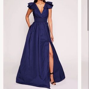 Marchesa Notte Tafetta Gown